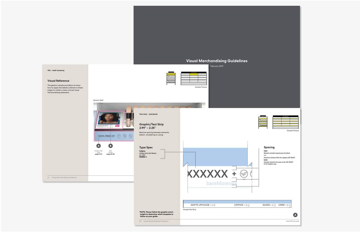 bareMinerals brand guidelines