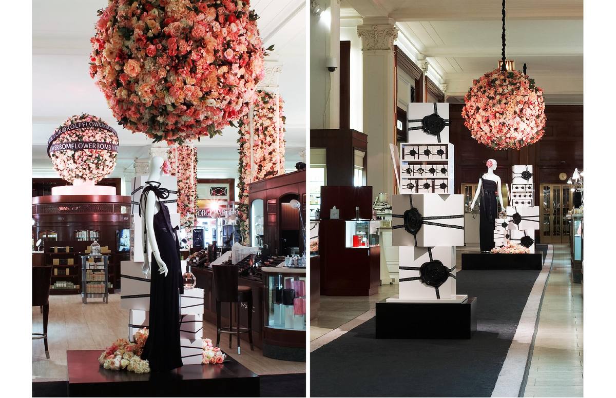 Viktor & Rolf Flowerbomb experiential